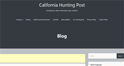 Desktop Screenshot of huntingboar.org